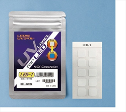 Giấy dán chỉ thị cường độ tia cực tím NiGK Corporation UV LABEL LED